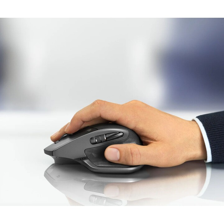 Logitech Mx Master 2s kabellose Maus, Graphit, Dunkelfeldsensor, 1000 DPI