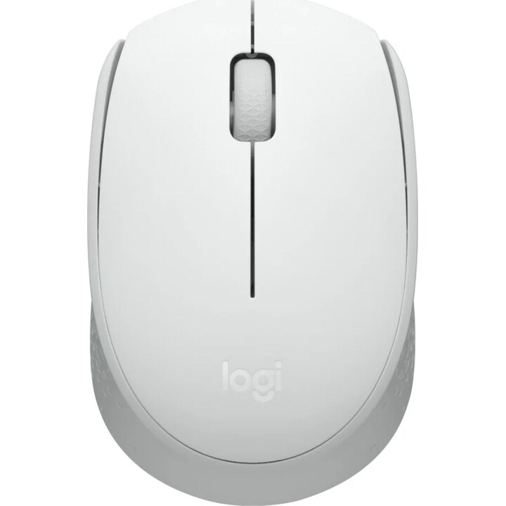 Logitech M171 Ratón Inalámbrico Blanco, 3 botones, Nanorreceptor