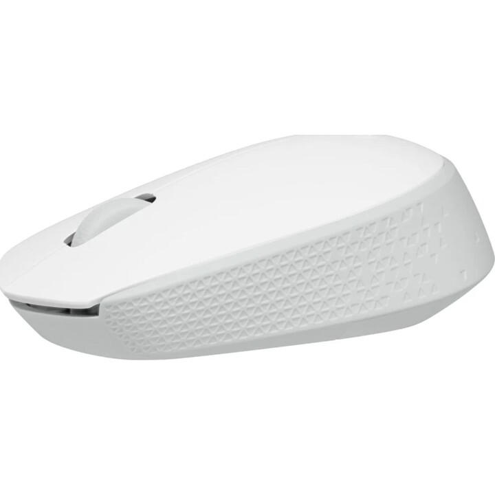 Logitech M171 Ratón Inalámbrico Blanco, 3 botones, Nanorreceptor