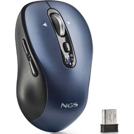 NGS INFINITY RB Ratón Multidispositivo Inalámbrico Bluetooth 3200 DPI Azul