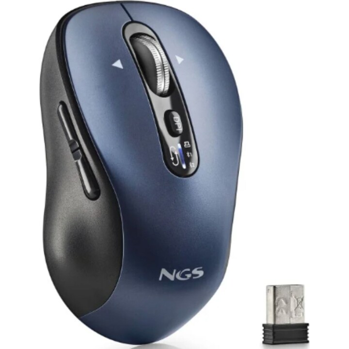 Mouse multidispositivo NGS INFINITY RB sem fio Bluetooth 3200 DPI azul