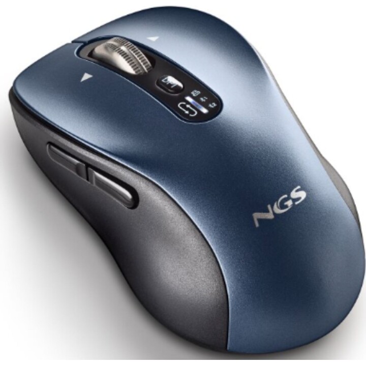 NGS INFINITY RB Wireless Bluetooth Multi-Device Mouse 3200 DPI Blue