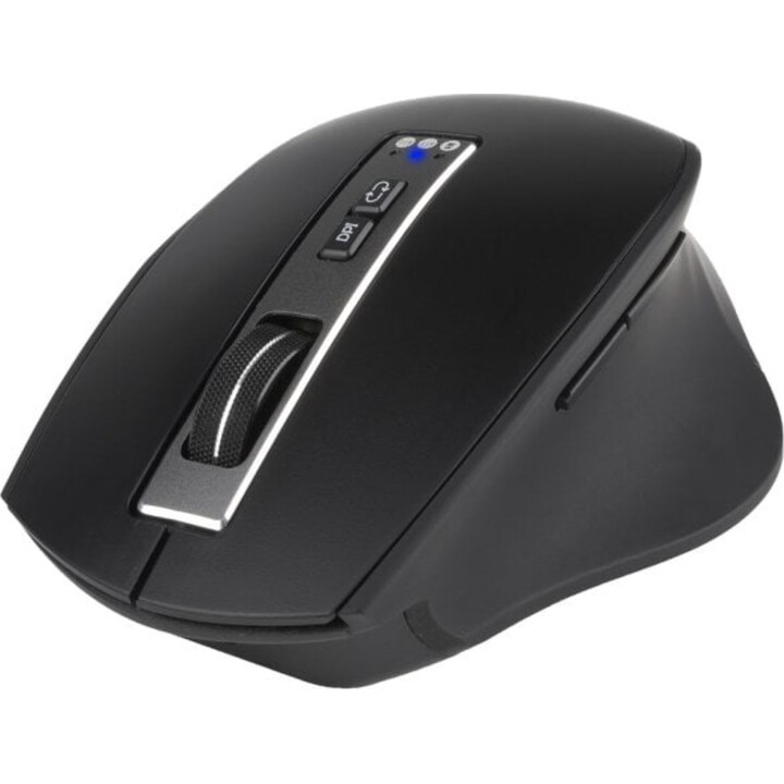 NGS Blur-RB Kabellose Lasermaus für mehrere Geräte, Schwarz, Plug-and-Play