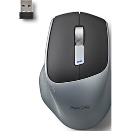 Ratón NGS Lush-RB Inalámbrico Multimodo 1600DPI Grafito Botones Silenciosos