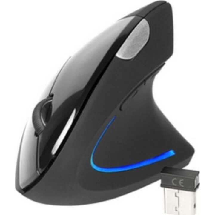 Tracer Flipper Wireless RF Mouse 1600DPI Black 6 Buttons Customizable