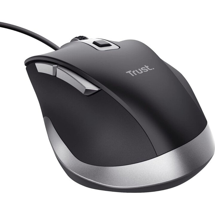 Trust Fyda Ergonomic Eco USB Optical Mouse 5000DPI Black