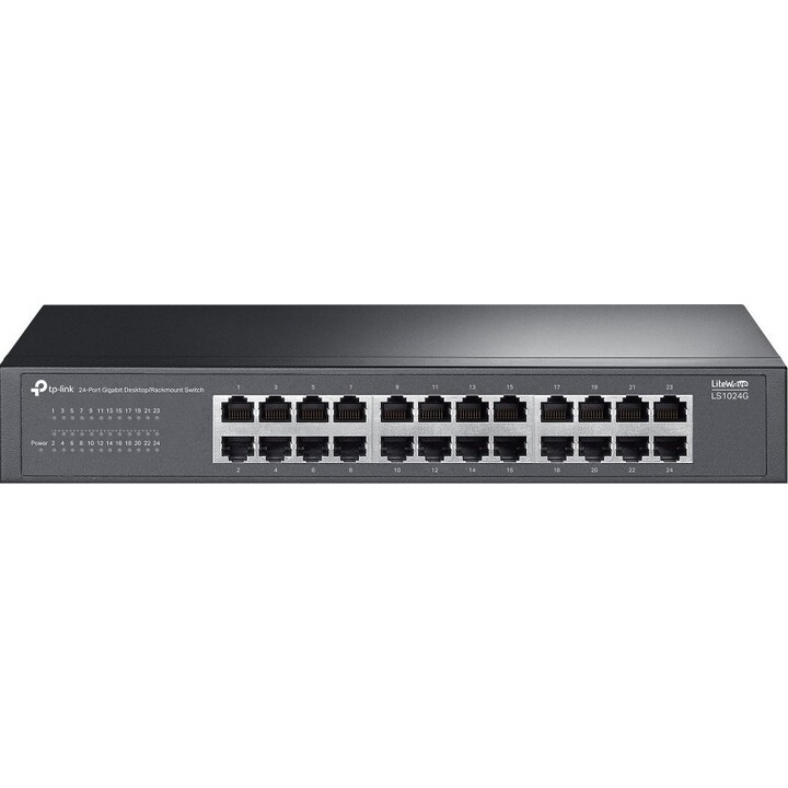 TP-LINK 24-Port 10/100/1000 M/LS1024G Network Switch