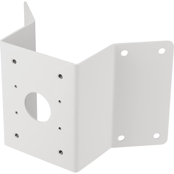 Hanwha SBP-156KMW - Adattatore per montaggio ad angolo per PTZ Plus, bianco