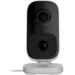 Ajax IndoorCam 4MP AI WiFi Câmara de deteção de movimento PIR para interior Branco