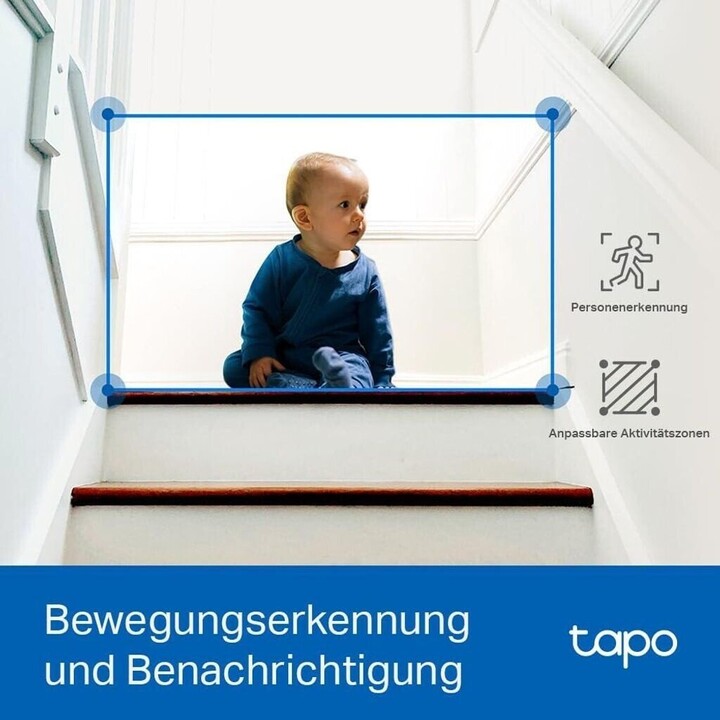 TP-Link Tapo C100 Domestic FHD WiFi Day/Night White IP Camera