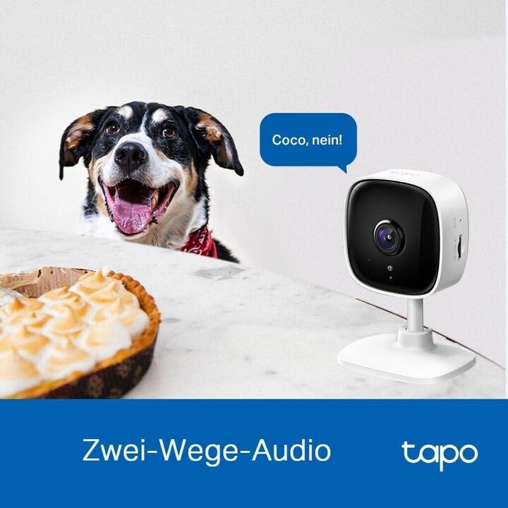 TP-Link Tapo C100 Câmara IP doméstica FHD WiFi Dia/Noite Branca