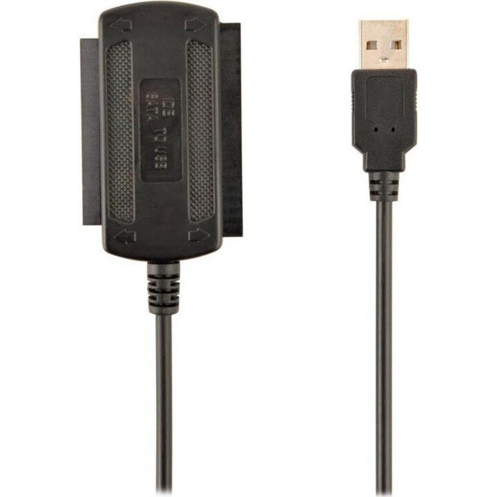 Adaptador Ide/Sata USB 2.0 Gembird AUSI01, Preto