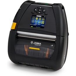 Impressora de etiquetas RFID móvel térmica direta de 4 polegadas e 203 dpi Zebra ZQ630 Plus