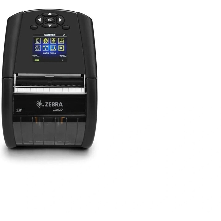 Impressora de etiquetas móvel térmica direta de 3 polegadas e 203 dpi Zebra ZQ620 Plus