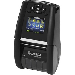 Impressora de etiquetas móvel térmica direta de 2 polegadas e 203 dpi Zebra ZQ610 Plus