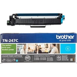 Toner Brother TN247, DCP-L3510CDW DCP-L3550CDW HL-L3210CW HL-L3230CDW 2300 PAGINE, Ciano