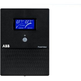 ABB PowerValue 11LI 2000VA 1200W Torre interactiva de linha UPS Display LCD