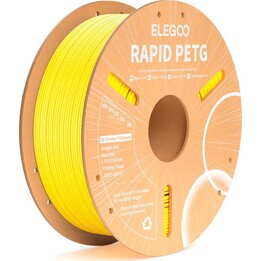 ELEGOO Rapid PETG Amarillo para Impresoras 3D FDM - Filamento 1.75mm Bobina de 1kg