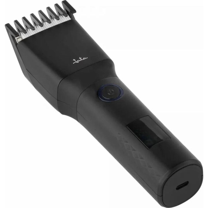 Máquina de cortar cabelo e aparador JATA JBCP3700, preto, lâmina de aço inoxidável