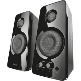 Alto-falantes com fio Trust Tytan 2.0 36 W, preto, alimentado por USB