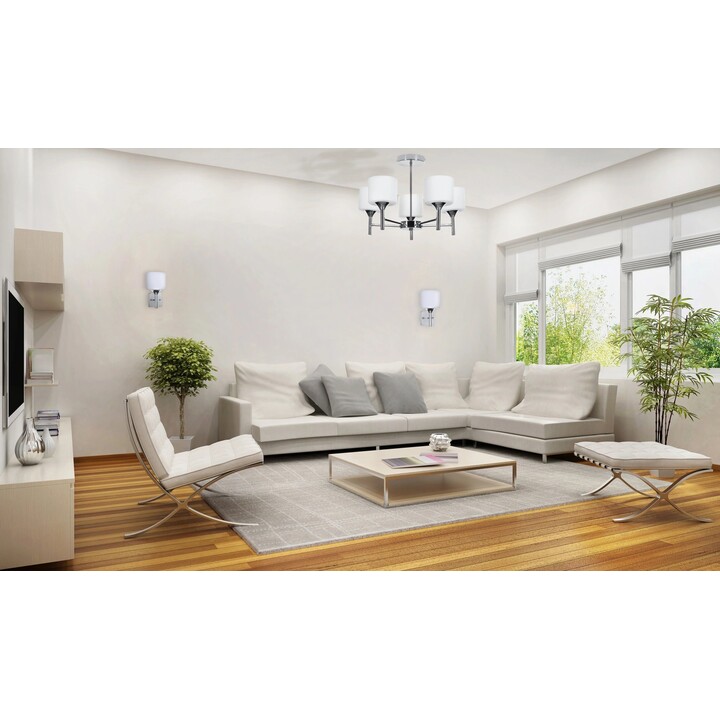 Activejet AJE-MIRA 5P éclairage de plafond Argent E27