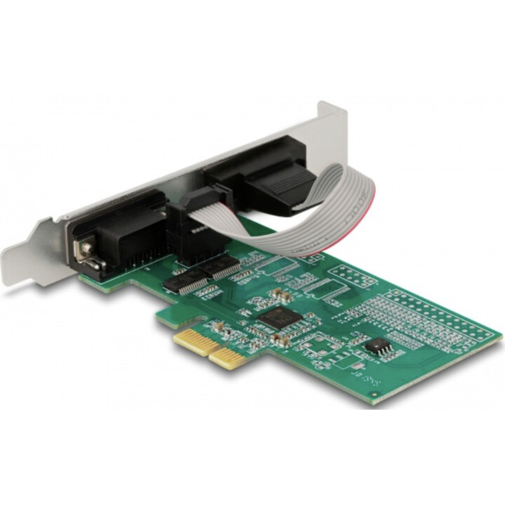 Delock 89555 Scheda PCI Express a 2 schede seriali RS-232
