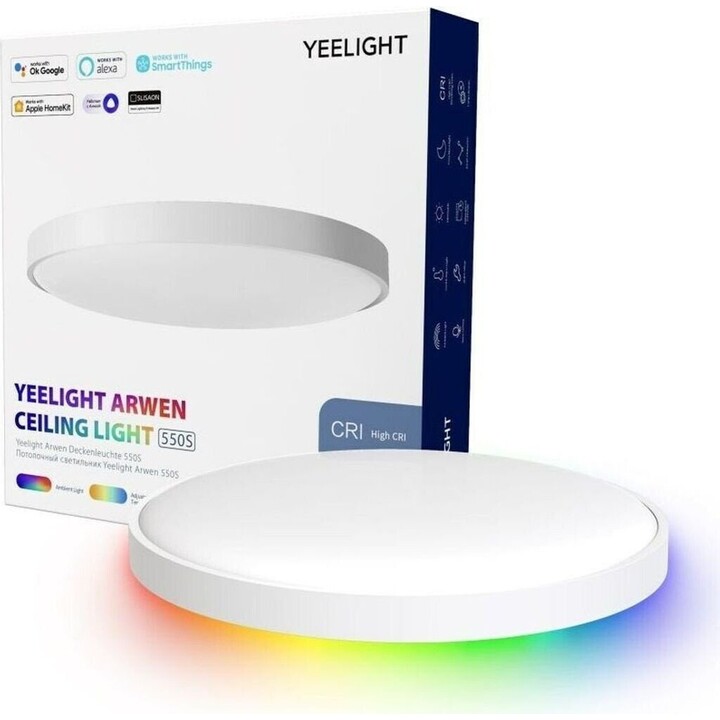 Xiaomi Yeelight LED RGB Luz de regulación ARWEN 550S LED/50W/230V CRI 90 + FB, Blanco