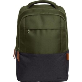 Sac à dos vert Trust Lisbon 16" 23L composé de 12 bouteilles recyclées et de trois compartiments