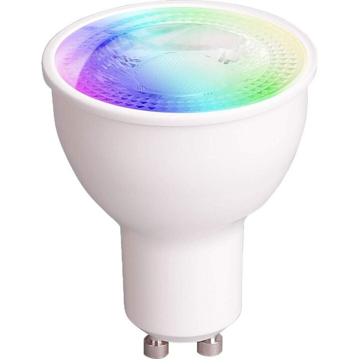 Bombilla Inteligente Yeelight Smart Bulb W1 (Dimmable)/ Casquillo GU10/ 4.8W/ 350 Lúmenes/ 2700K-6500K/ Pack de 4 uds