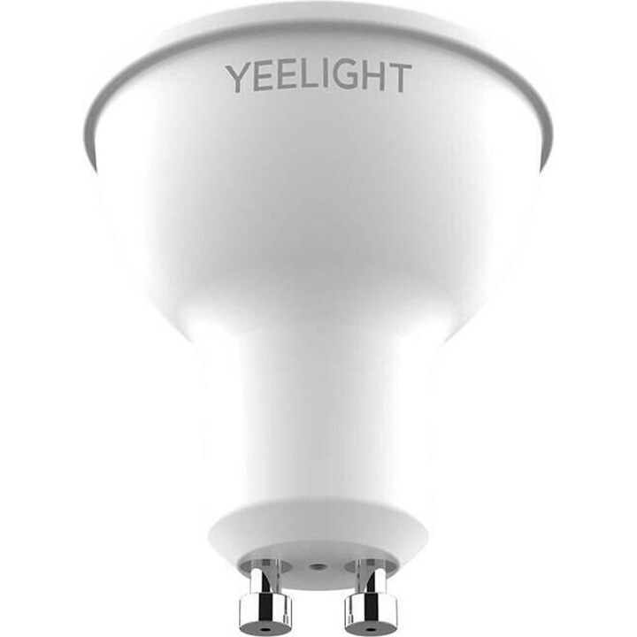 Bombilla Inteligente Yeelight Smart Bulb W1 (Dimmable)/ Casquillo GU10/ 4.8W/ 350 Lúmenes/ 2700K-6500K/ Pack de 4 uds