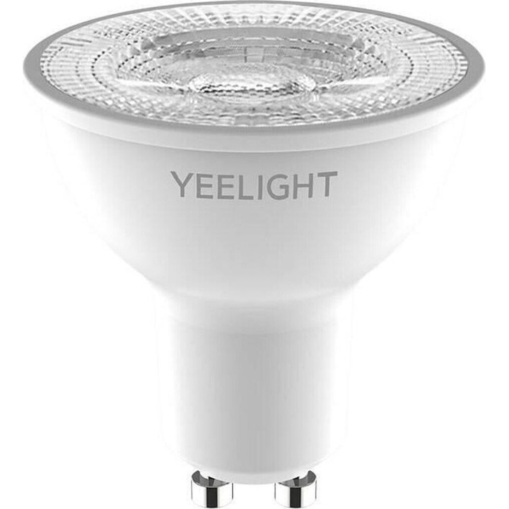 Bombilla Inteligente Yeelight Smart Bulb W1 (Dimmable)/ Casquillo GU10/ 4.8W/ 350 Lúmenes/ 2700K-6500K/ Pack de 4 uds