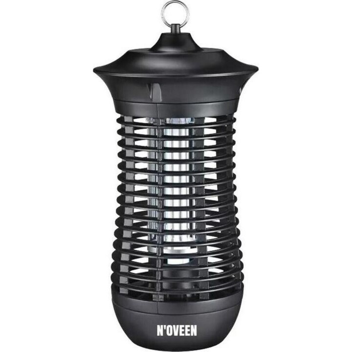 N'oveen IKN18 IPX4 Lámpara Insecticida Profesional, Negra