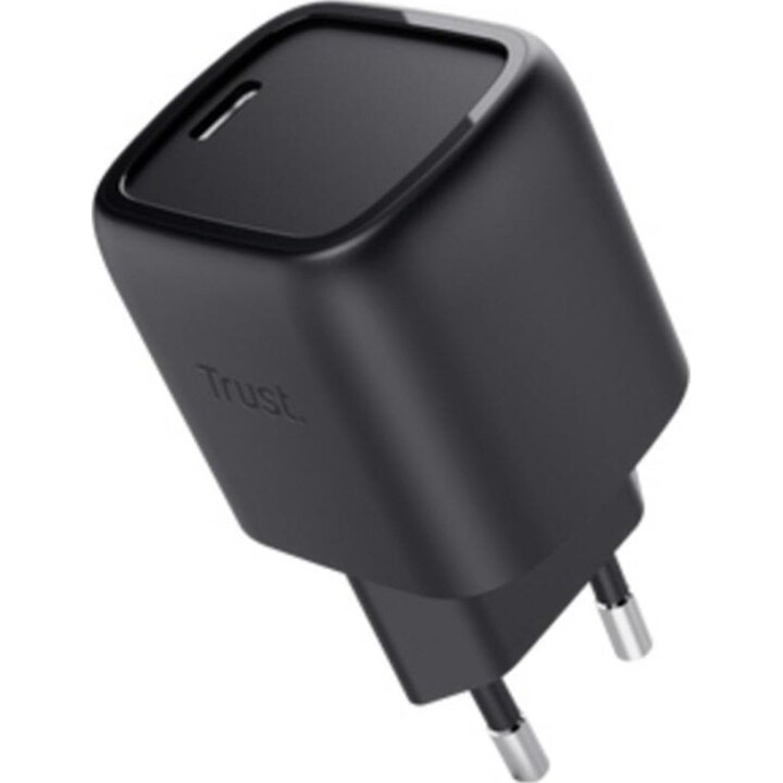 Trust Maxo GaN USB-C 30W Power Delivery PPS Ladegerät Kompakt Schwarz