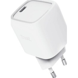 Trust Maxo 30W USB-C GaN caricatore compatto bianco