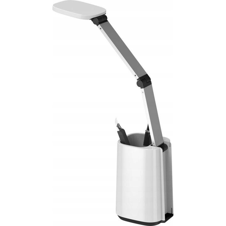 Candeeiro de mesa LED Activejet AJE-TECHNIC com abajur branco