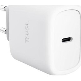 Trust Maxo cargador GaN USB-C de 45 W blanco