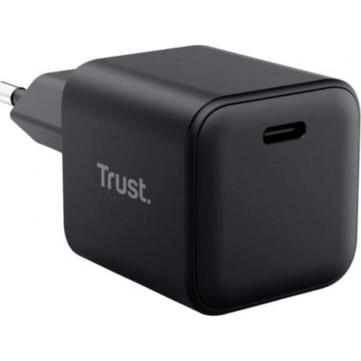 Trust Maxo ultra pequeño cargador USB-C GaN 65W negro