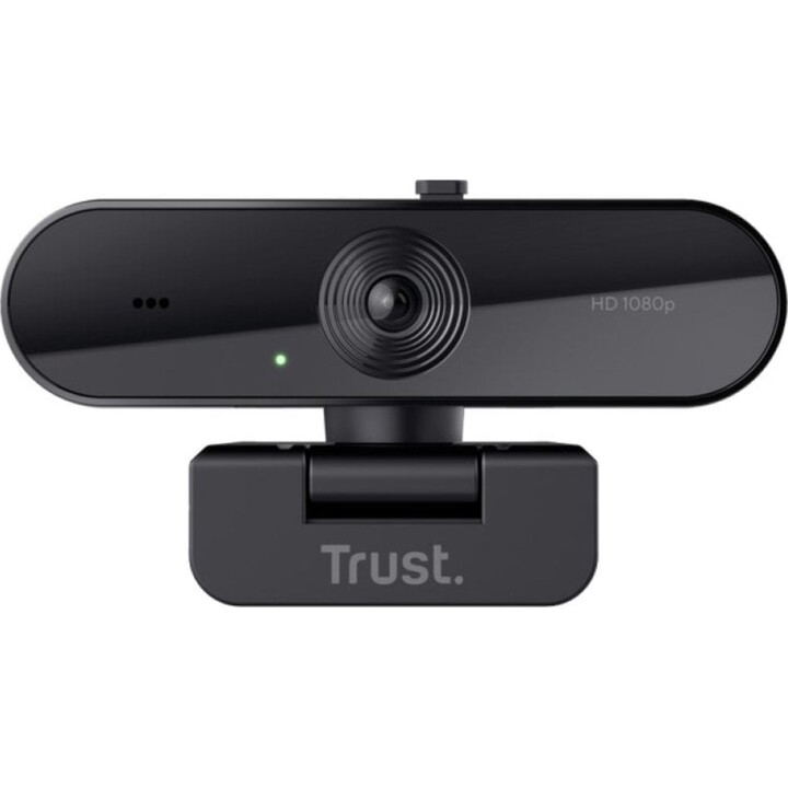 Trust TW-200 Full-HD-Webcam mit Weitwinkelobjektiv – Schwarz