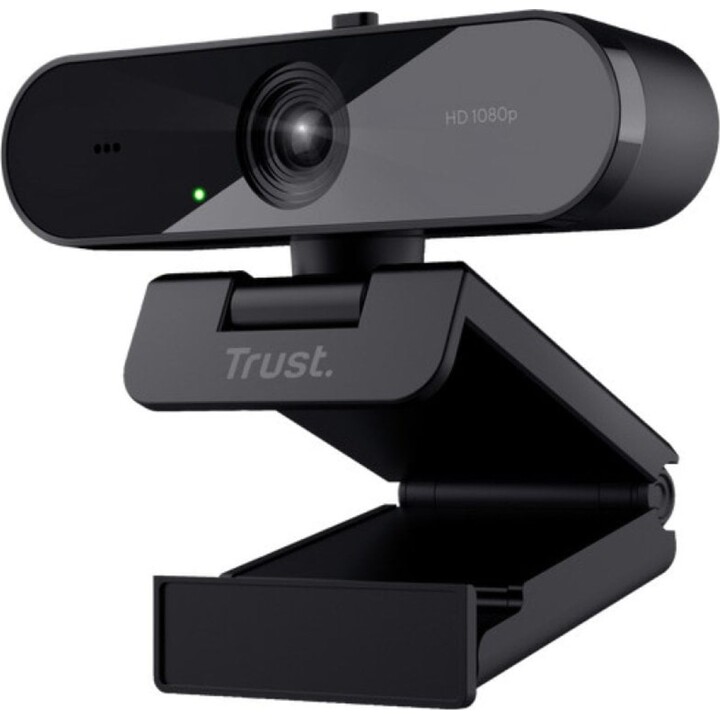 Trust TW-200 Full-HD-Webcam mit Weitwinkelobjektiv – Schwarz