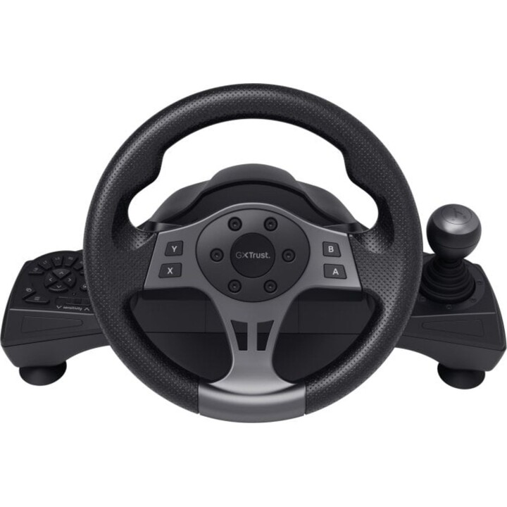 Trust Gaming GXT 289 Movi volante de corrida com pedais preto