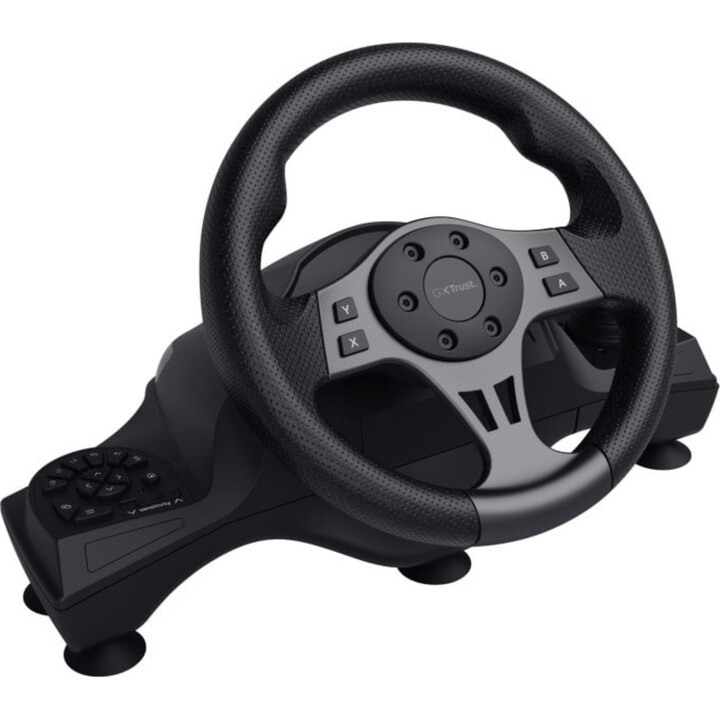 Trust Gaming GXT 289 Movi volante de corrida com pedais preto