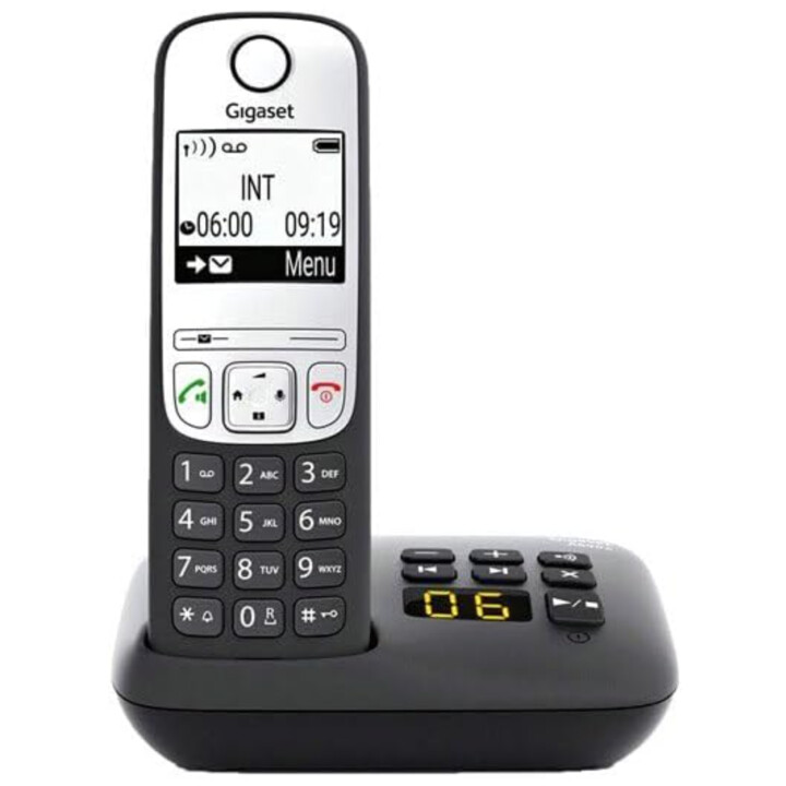 Gigaset A690A Duo DECT Cordless analogue Hands-free, base, Redial Black