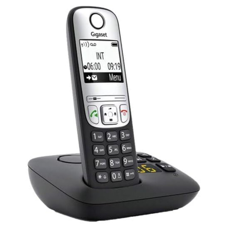 Gigaset A690A Duo DECT Inalámbrico analógico Manos libres, base, rellamada Negro