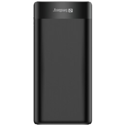 Sandberg 420-62 Powerbank 20 000 mAh 65 W QC3.0 USB-C/2 x USB-A Noir