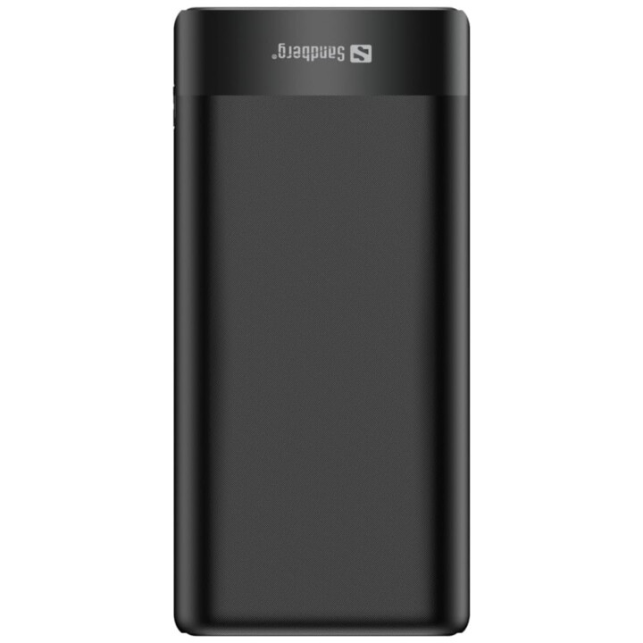 Sandberg 420-62 Powerbank 20 000 mAh 65 W QC3.0 USB-C/2 x USB-A Noir