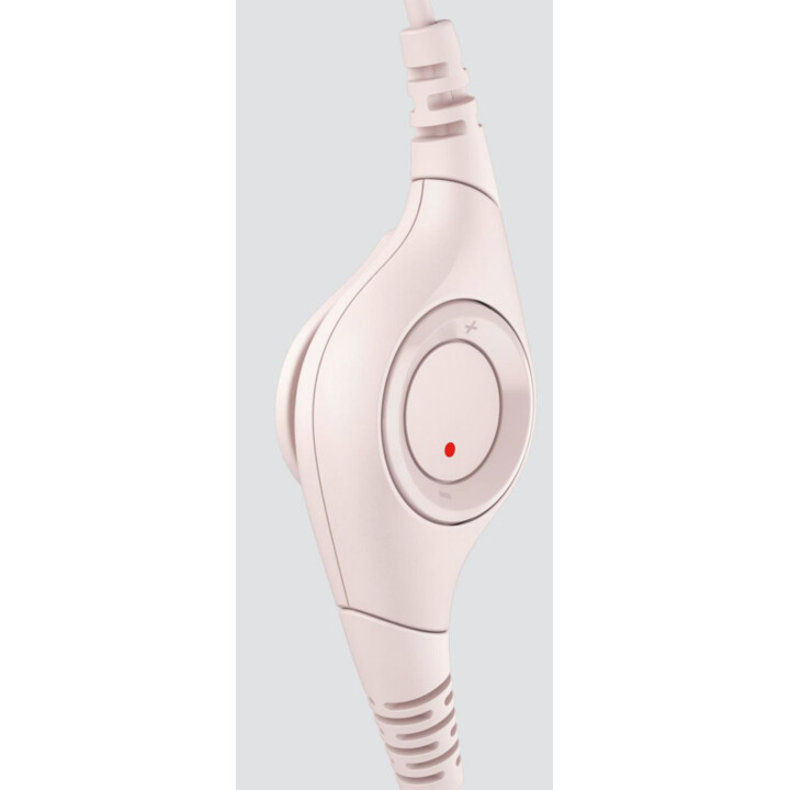 LOGITECH H390 Headset on-ear wired USB-A rose