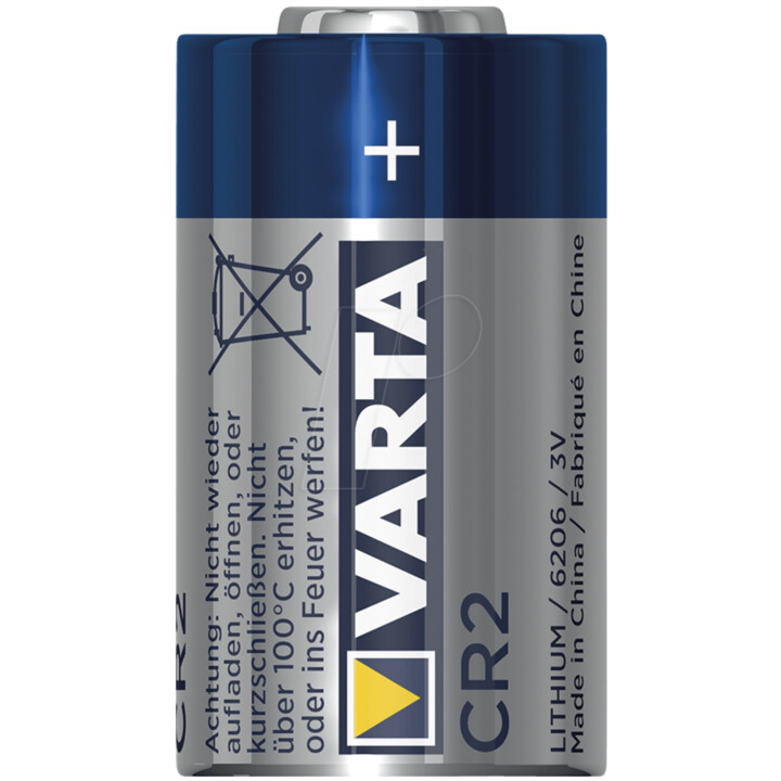 Pile au lithium, CR2, 920 mAh, paquet de 10