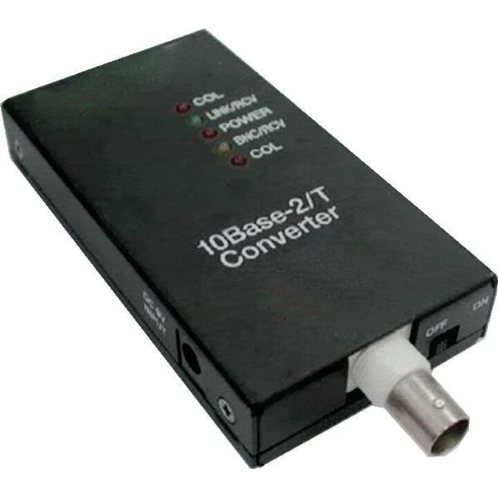 Z Convertitore multimediale ALLNET da 10BASE-T/10BASE2 a BNC ALL0500v3 DC 12VDC