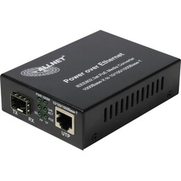 Z ALLNET Medienkonverter PoE (15.4W/30W) auf 1000BASE-SX/LX Single/Multimode SFP Mini-GBIC Anschluss ALL-MC202P-SFP1-PoE