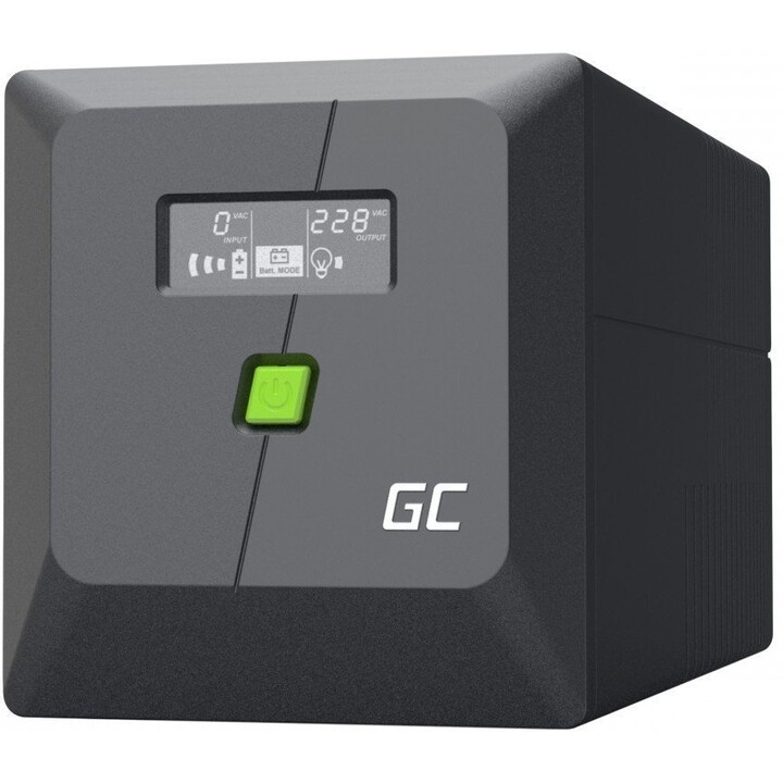 Green Cell UPSLP700 alimentation d'énergie non interruptible Interactivité de ligne 1 kVA 700 W 4 sortie(s) CA